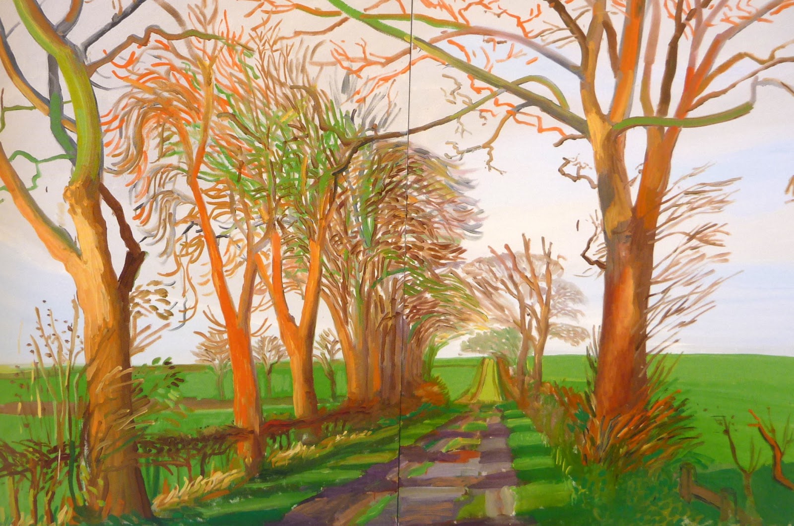 l'automne de David Hockney